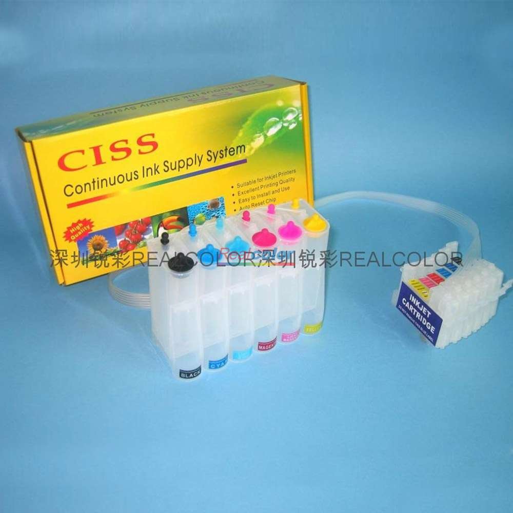 Ciss Continuous Ink Supply System For Epson R320t0481 T0486 Inkjet Printer Consumables 5230