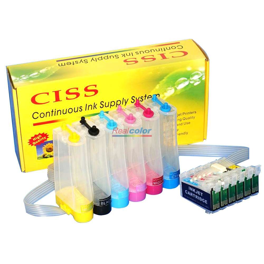 Ciss Continuous Ink Supply System For Epson R320t0481 T0486 Inkjet Printer Consumables 2465