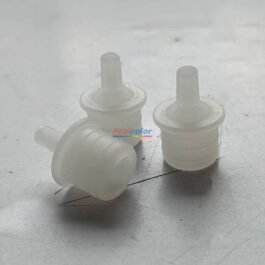 white silicone plugs