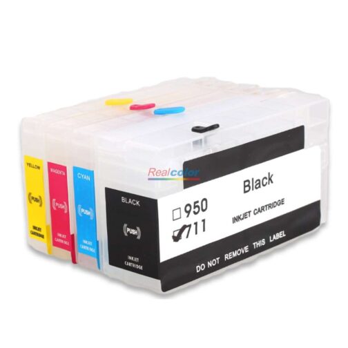 Empty Refillable Cartridge for HP711
